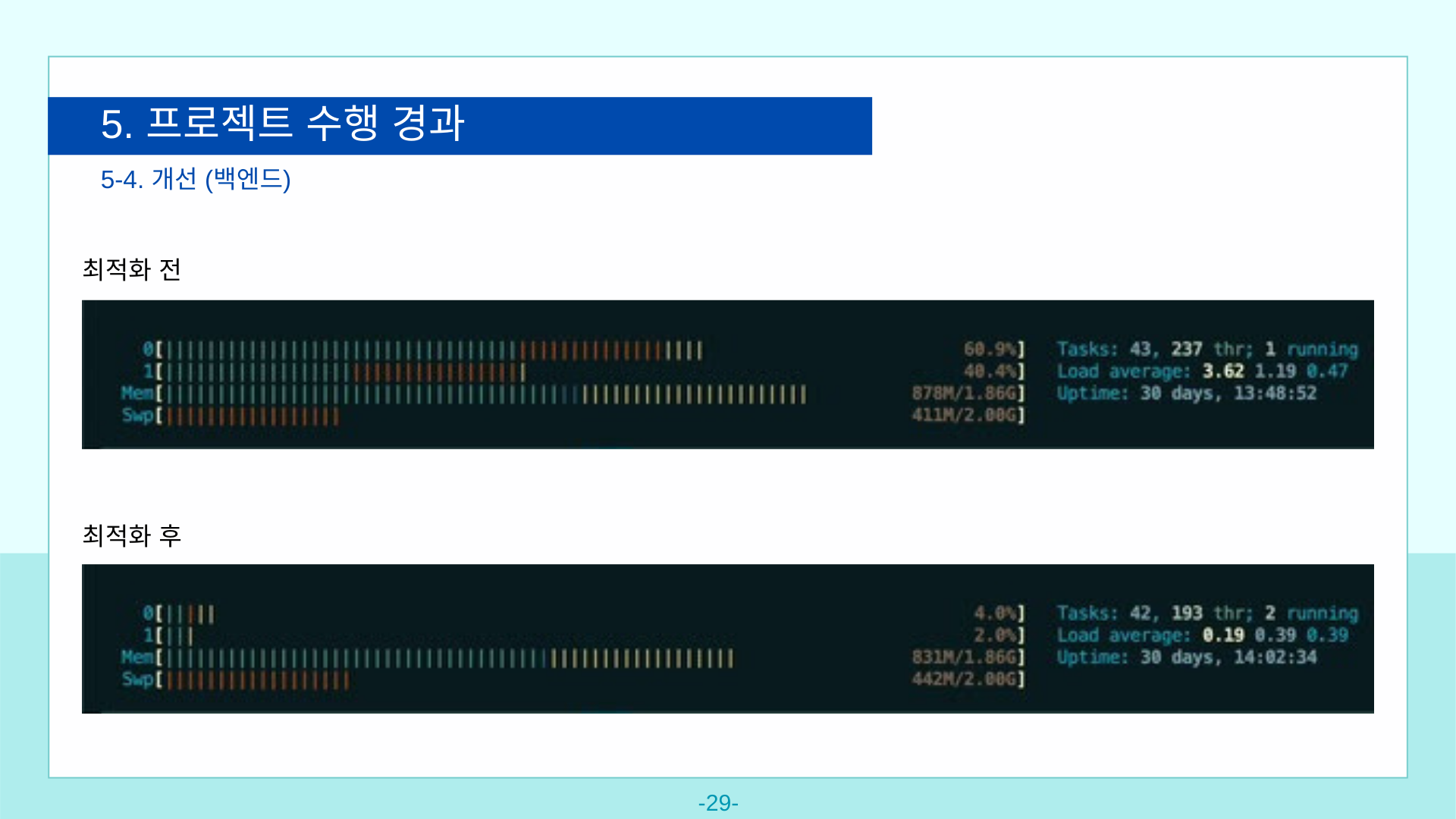 백엔드 개선 과정 2